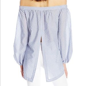 BCBG Off-Shoulder Top